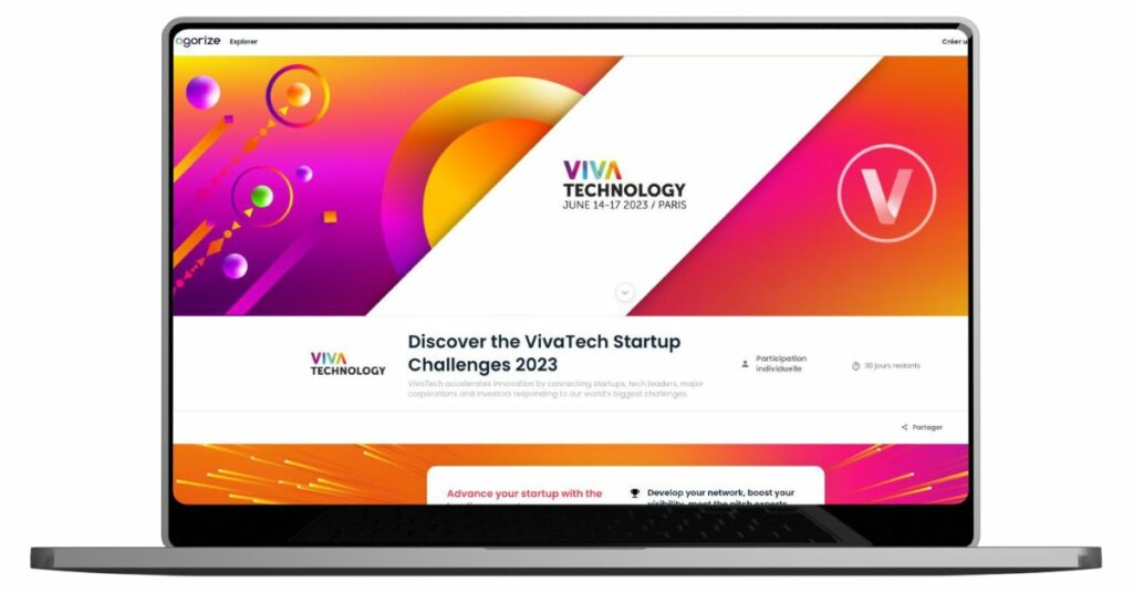 vivatechnology innovation challenge platform