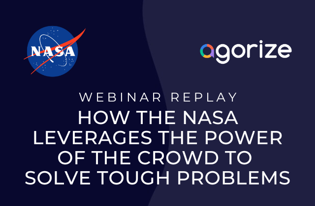 Webinar replay: How THE NASA leverages the power of the crowd to solve tough problems