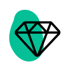 green diamond icon