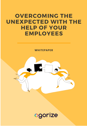 overcoming the unexpected with the help of your employees whitepaper cover
