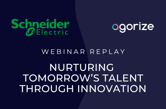 Agorize Webinar with Schneider Electric: Innovation serves Talent acquisition