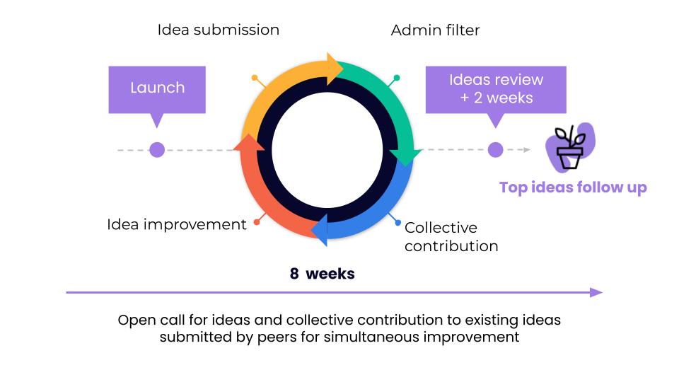 schema of a continuous idea management process