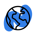 blue world icon