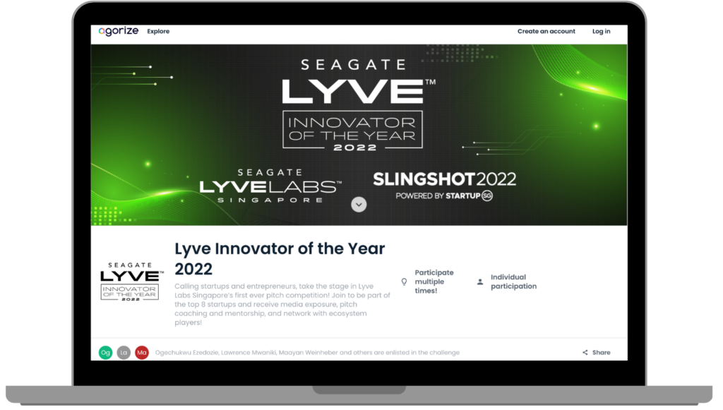 Seagate Lyve partner competition