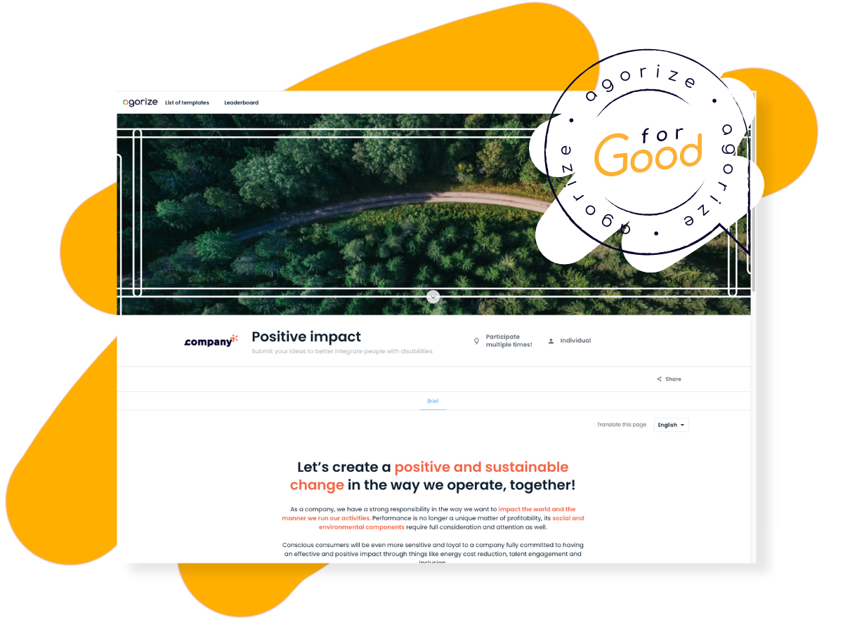 innovation with purpose platform - open innovation software