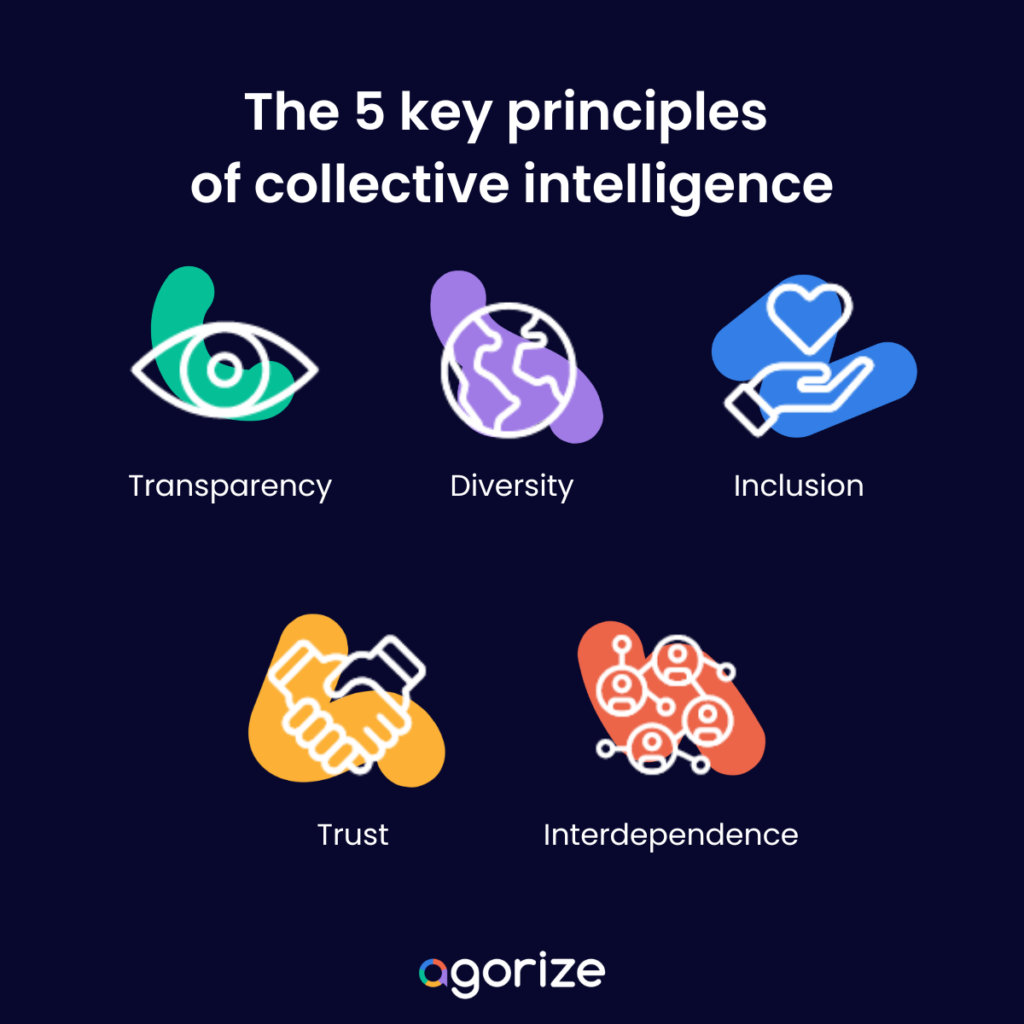 Collective intelligence: the 5 key principles