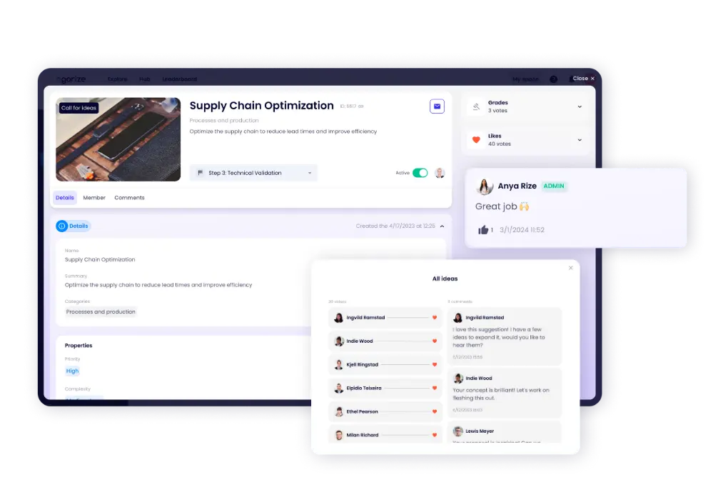 hackathon - identify solutions features