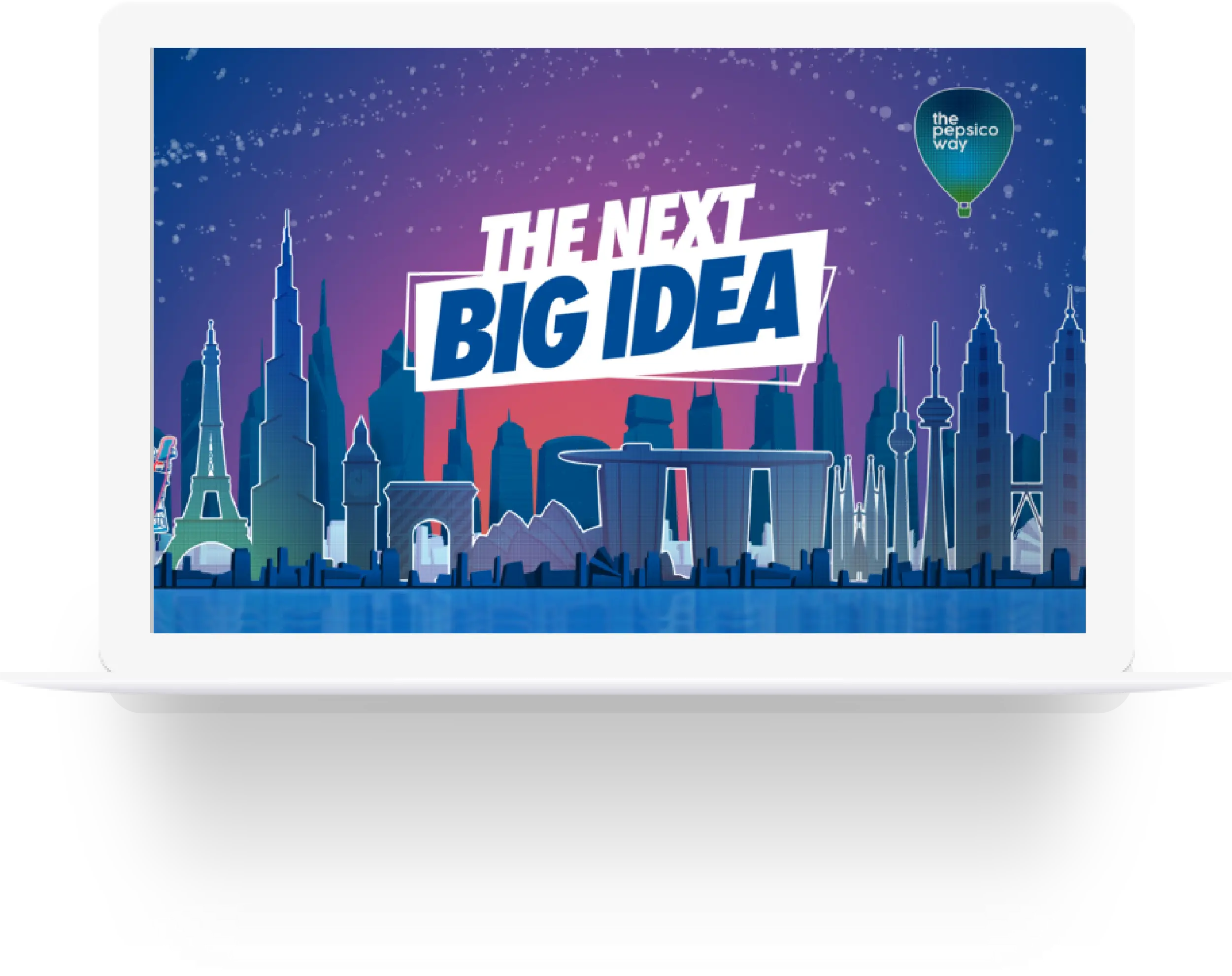 Pepsico Next Big Idea screen